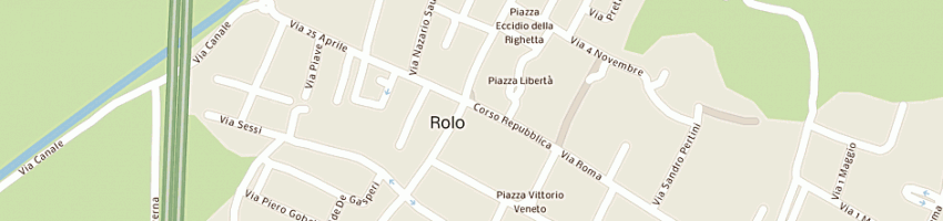 Mappa della impresa covino giuseppe a ROLO