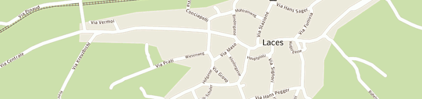 Mappa della impresa stricker alfred a LACES
