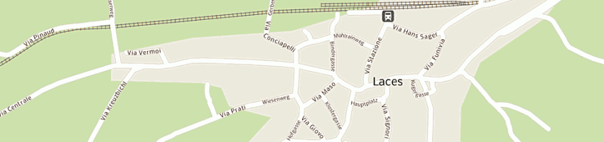 Mappa della impresa trafoier karl a LACES