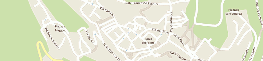 Mappa della impresa isola del tesoro di mona mrita a VOLTERRA