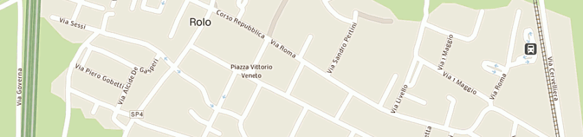 Mappa della impresa malibu' di rondini paola a ROLO