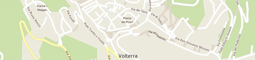 Mappa della impresa web e wine a VOLTERRA