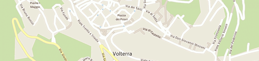 Mappa della impresa albergo ristorante nazionale snc di galletti giulio a VOLTERRA
