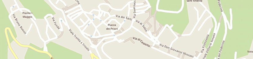 Mappa della impresa la casa di alice sas di lara fabbro e c a VOLTERRA