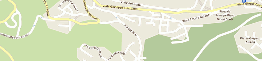 Mappa della impresa mannaioni dino autotrasporti di mannaioni marco e c snc a VOLTERRA