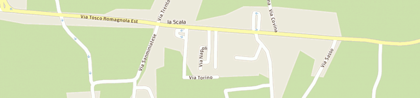 Mappa della impresa confezione carlo di chen binghua a SAN MINIATO
