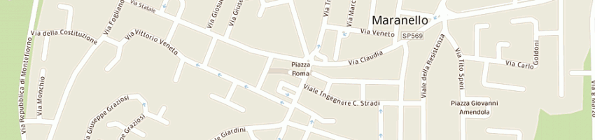 Mappa della impresa caffetteria etoile sas di gabriele giuseppina e c a MARANELLO