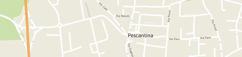 Mappa della impresa fattorelli adriano srl a PESCANTINA