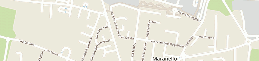 Mappa della impresa cuoghi gian pietro a MARANELLO