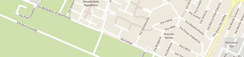 Mappa della impresa belmonte fiorentina a CARPI