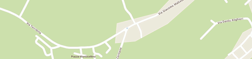 Mappa della impresa bar il tegolo di quattrini pier cesare e c snc a CERRETO GUIDI