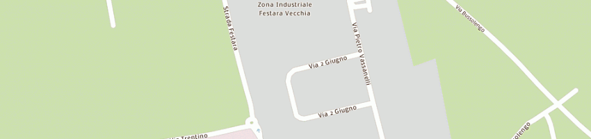 Mappa della impresa centro accessori calzature spa a BUSSOLENGO