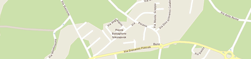 Mappa della impresa rap - lov (sas) a SAN PIETRO IN CARIANO