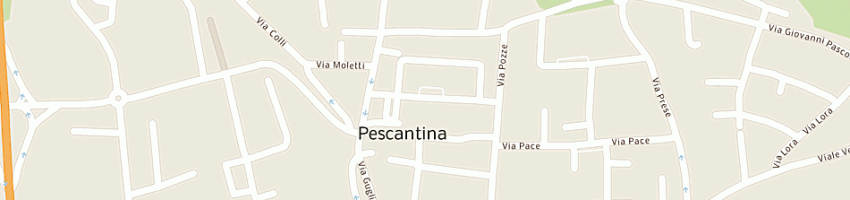 Mappa della impresa gelain claudio a PESCANTINA