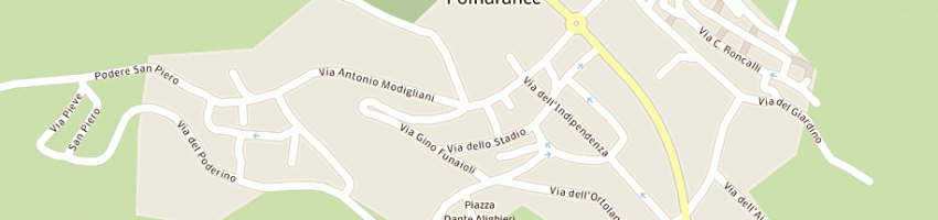 Mappa della impresa pastori maria cristina a POMARANCE