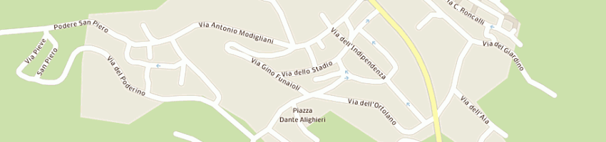 Mappa della impresa antoni davide a POMARANCE