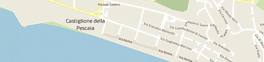 Mappa della impresa circolo tennis di castiglione della pescaia a CASTIGLIONE DELLA PESCAIA