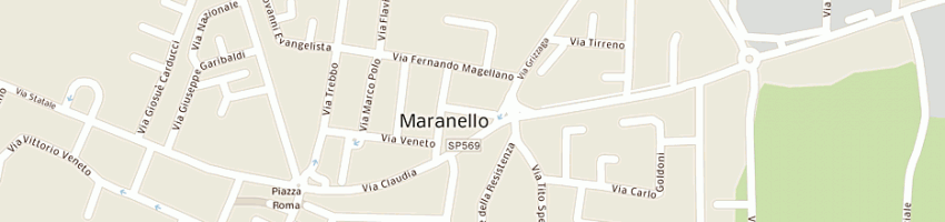 Mappa della impresa gianaroli e partners snc di gianaroli ubaldo roberto e c a MARANELLO