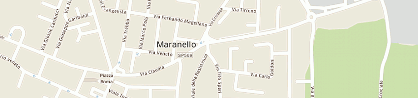 Mappa della impresa l'edicola di alice malagoli a MODENA