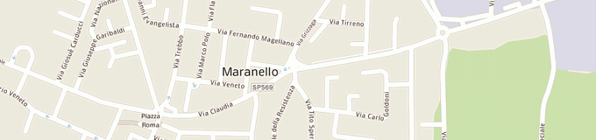Mappa della impresa b e j di montanini elisabetta e c snc a MARANELLO