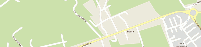 Mappa della impresa benvenuti massimo a CERRETO GUIDI