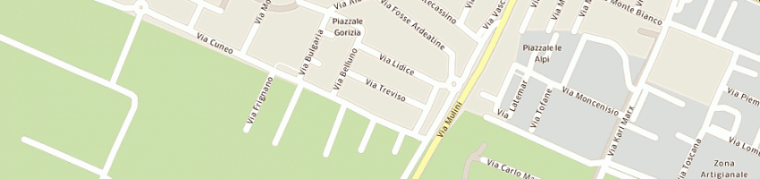 Mappa della impresa alba chiara snc a CARPI