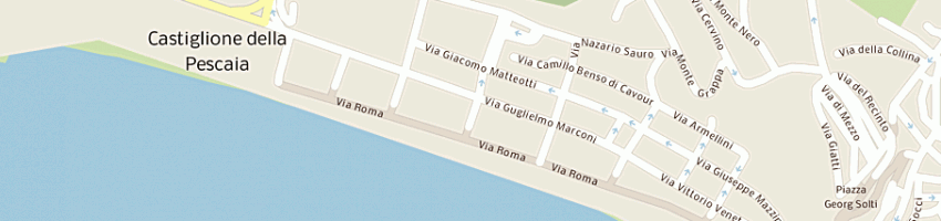 Mappa della impresa alimentari martini snc di martini m e c a CASTIGLIONE DELLA PESCAIA