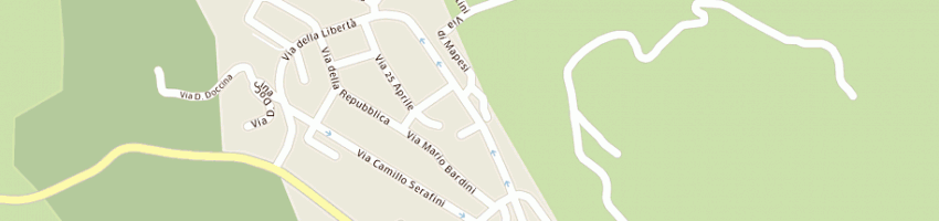 Mappa della impresa tacchi graziella a POMARANCE