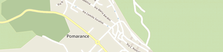 Mappa della impresa bellini mario a POMARANCE