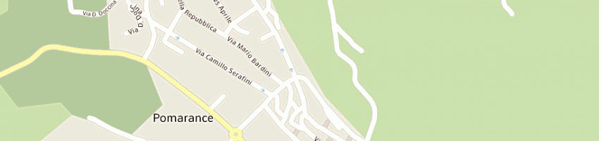 Mappa della impresa comune di pomarance a POMARANCE