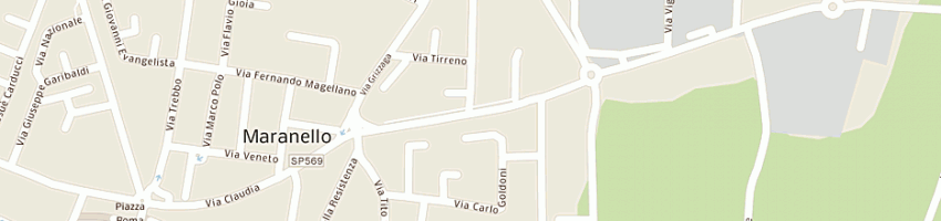 Mappa della impresa unicredit banca spa a MARANELLO