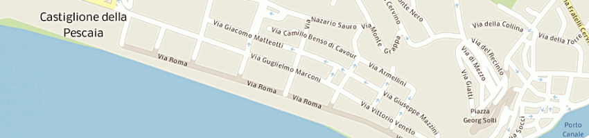 Mappa della impresa us nuova tirrena '03 a CASTIGLIONE DELLA PESCAIA