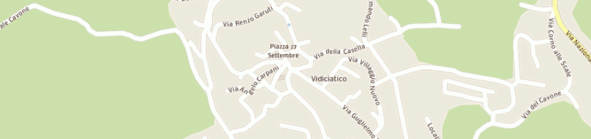 Mappa della impresa corno alle scale iniziative turistiche srl a LIZZANO IN BELVEDERE