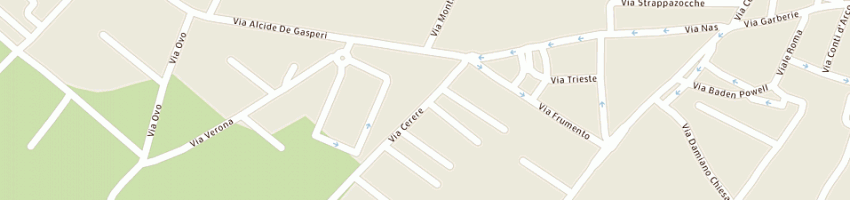 Mappa della impresa pedrotti di wegher elisabetta e c (sas) a ARCO