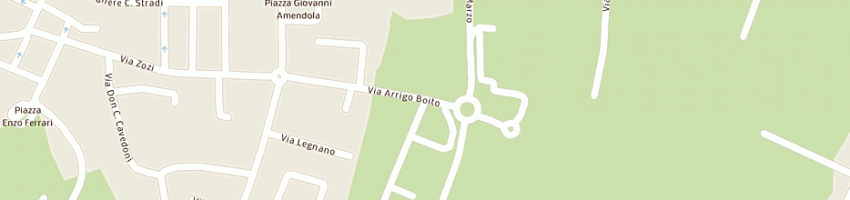 Mappa della impresa circolo ippico gli amici del cavallo a MARANELLO