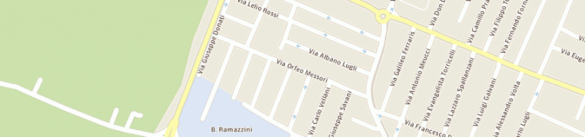 Mappa della impresa studio amadei snc di amadei giancarlo e c a CARPI