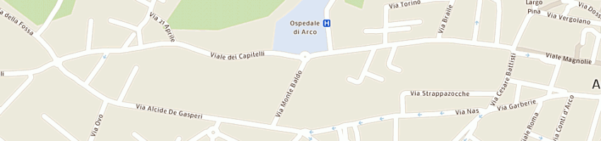 Mappa della impresa dancing club sayonara a ARCO