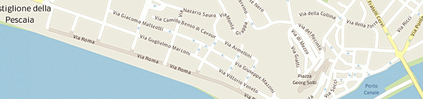 Mappa della impresa bianchi anna paola a CASTIGLIONE DELLA PESCAIA