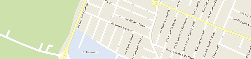 Mappa della impresa colli granciclismo di colli carlo a CARPI