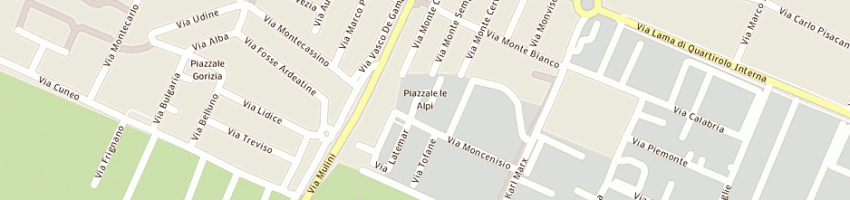 Mappa della impresa bernaroli m a CARPI