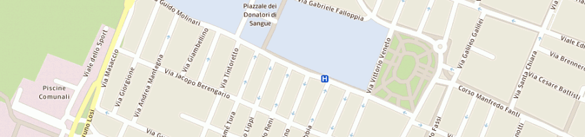 Mappa della impresa gibellini anselmo (srl) a CARPI