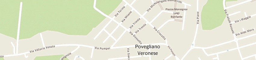 Mappa della impresa cazzador antonio a POVEGLIANO VERONESE