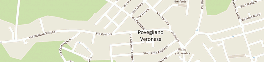 Mappa della impresa savio costruzioni srl a POVEGLIANO VERONESE