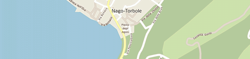 Mappa della impresa pescicoltura sas di ricci ilaria e c a NAGO TORBOLE
