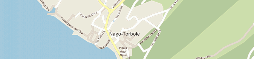 Mappa della impresa bar pub cutty sark a NAGO TORBOLE