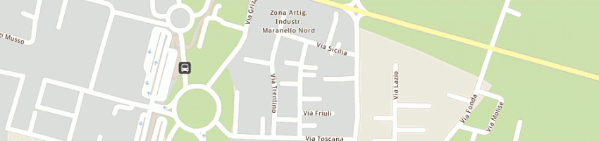Mappa della impresa benincasa di benincasa giuseppe e c snc a MARANELLO