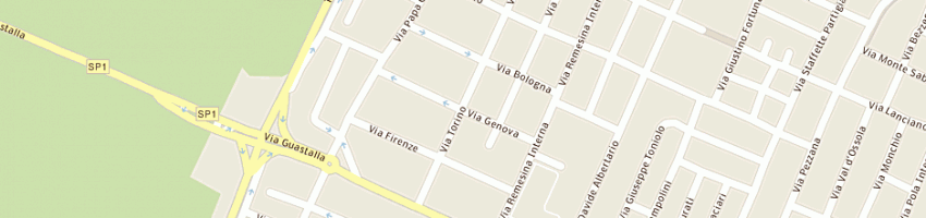 Mappa della impresa circolo arci sandro cabassi a CARPI