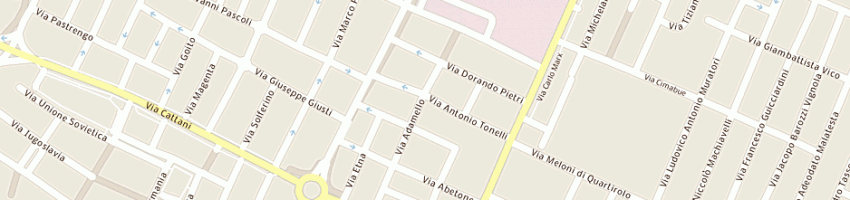 Mappa della impresa flli bevilacqua assni snc di bevilacqua gianni e ppaolo a CARPI