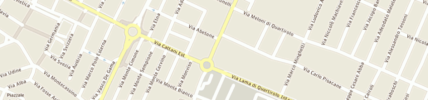 Mappa della impresa maini gianni a CARPI