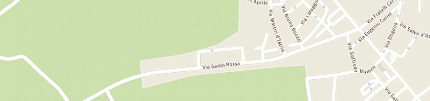 Mappa della impresa impresa onoranze funebri martellini tom a GAVORRANO